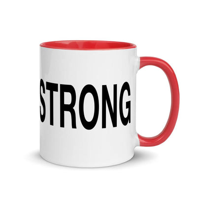 Uni Strong - Ceramic Color Mug - Red Mug - The Sai Life