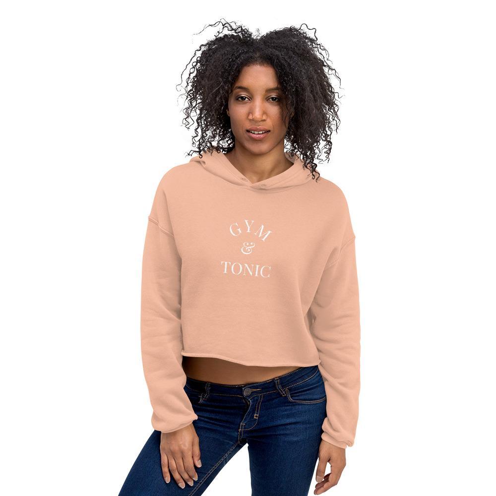 Gym & Tonic - Women's Crop Hoodie - - The Sai Life