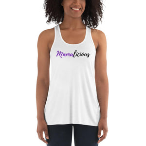 Mamalicious - Women's Flowy Racerback Tank - XS - The Sai Life