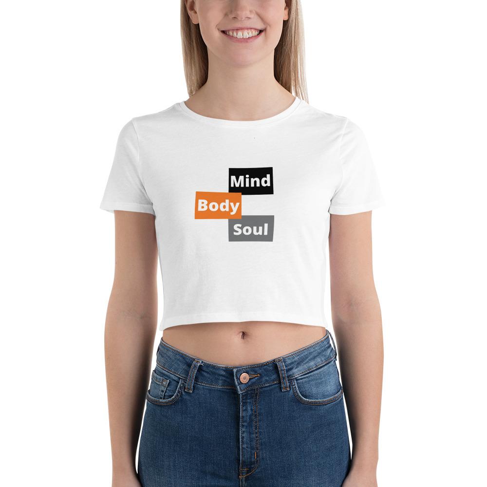 Mind Body Soul - Women's Crop Top - - The Sai Life