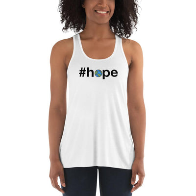 #hope - Women's Flowy Racerback Tank - - The Sai Life