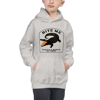 Bite Me - Youth Pullover Hoodie - M - The Sai Life
