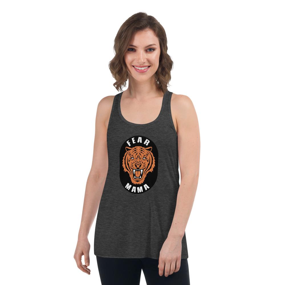 Fear Mama - Women's Flowy Racerback Tank - - The Sai Life