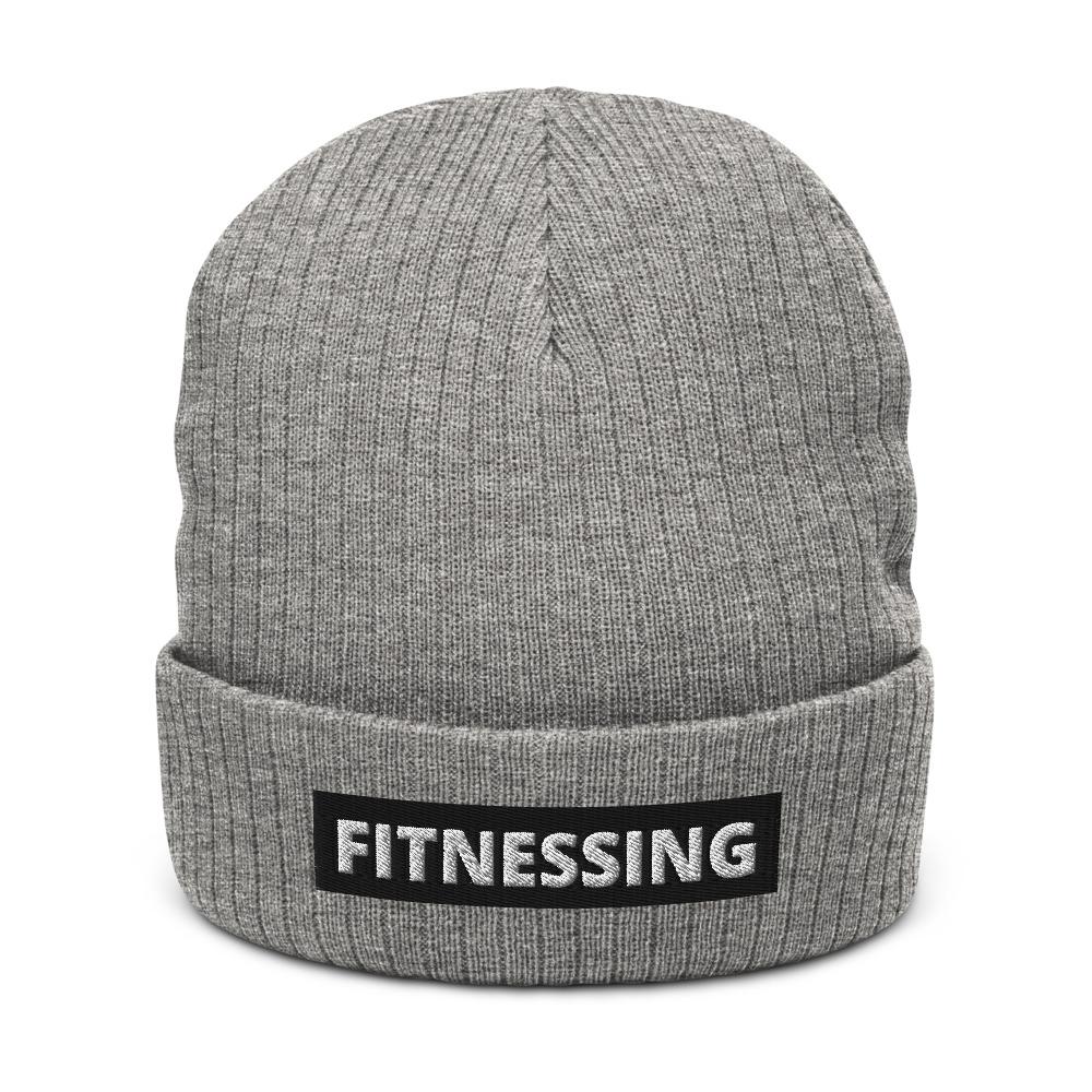 Fitnessing - Recycled Cuffed Beanie - - The Sai Life