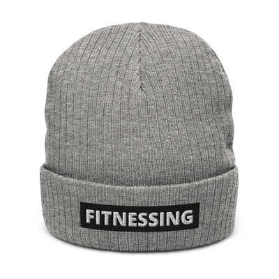 Fitnessing - Recycled Cuffed Beanie - - The Sai Life