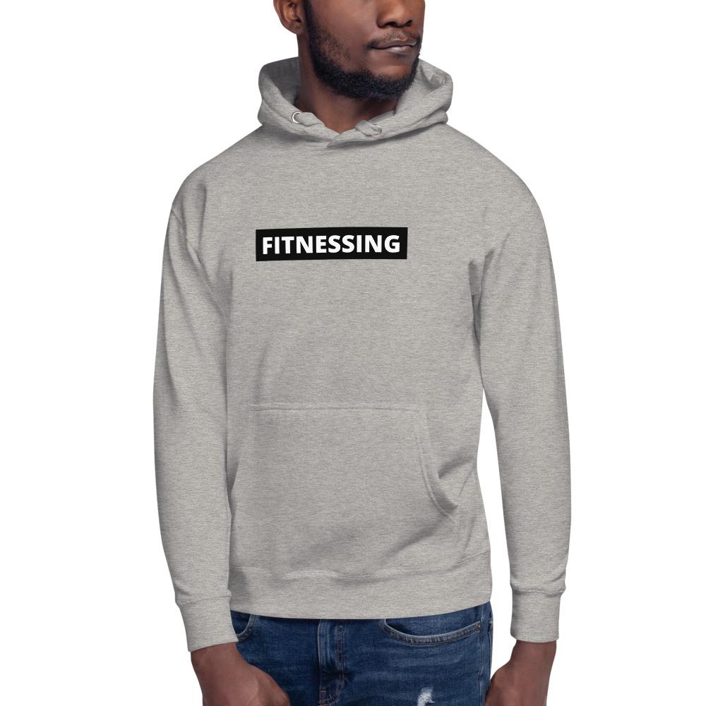 Fitnessing - Unisex Pullover Hoodie - Carbon Grey - The Sai Life
