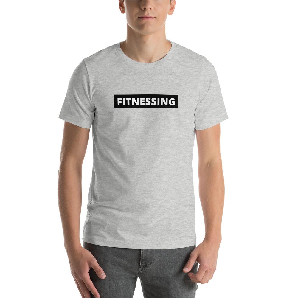 Fitnessing - Unisex T-Shirt - Athletic Heather - The Sai Life