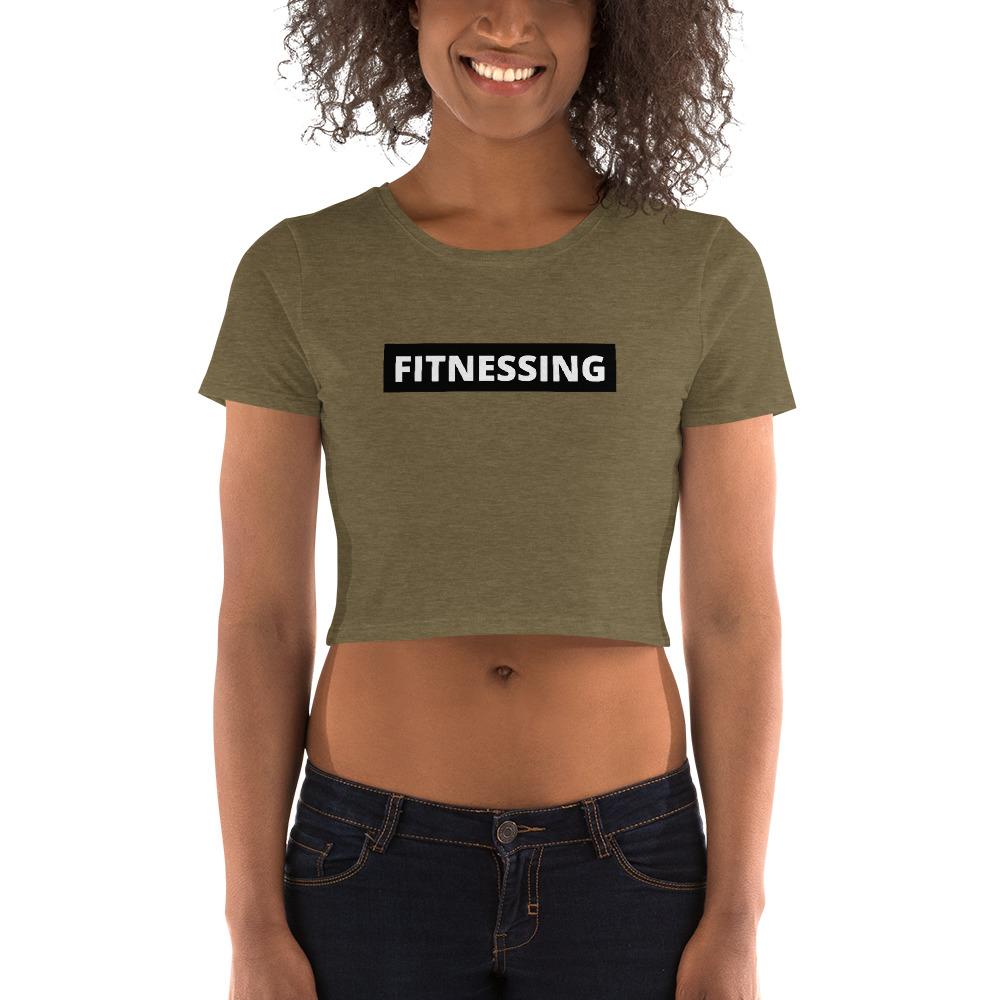 Fitnessing - Women's Crop Top - - The Sai Life