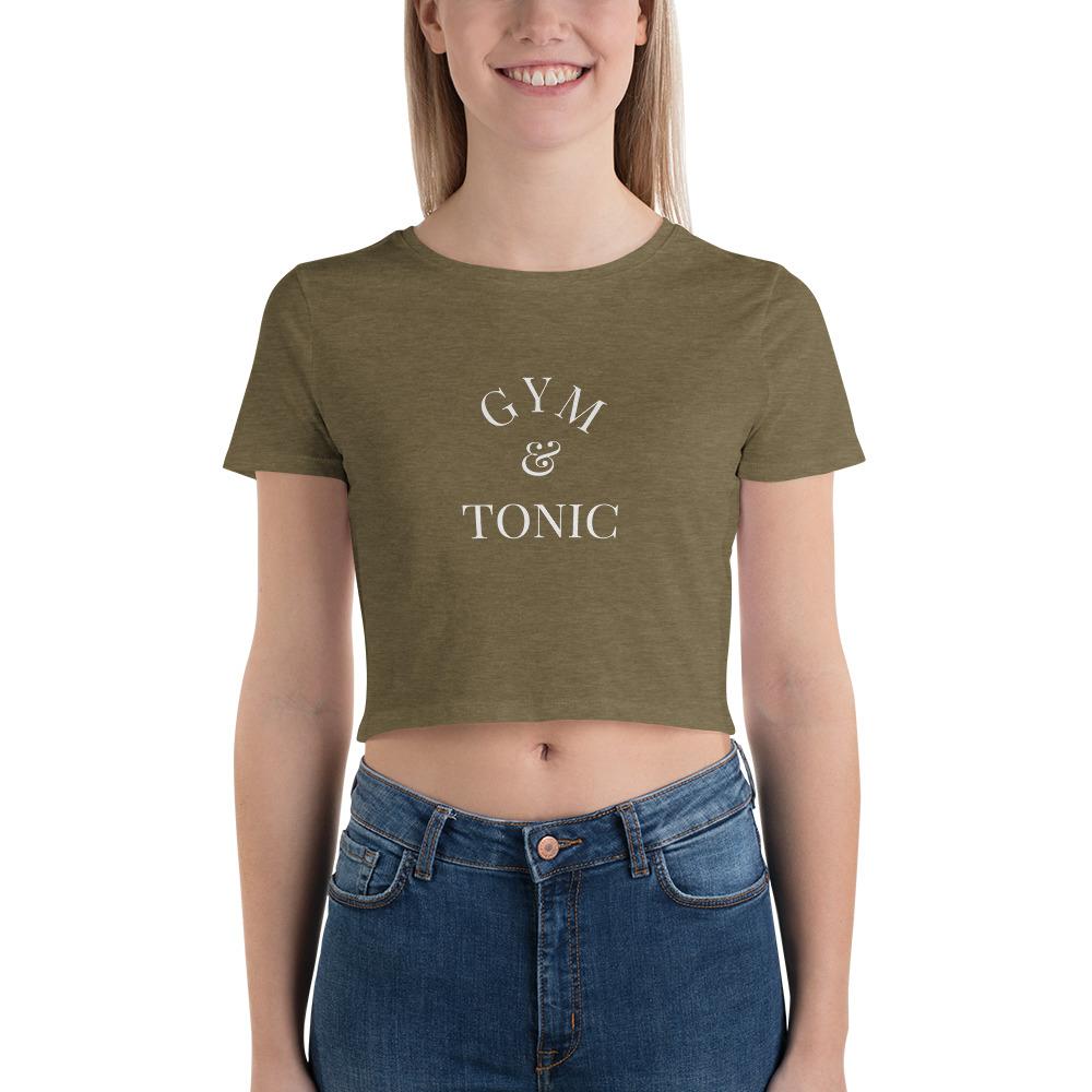 Gym & Tonic - Women's Crop Top - - The Sai Life