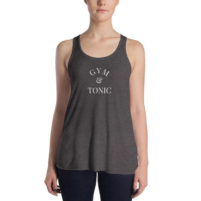 Gym & Tonic - Women's Flowy Racerback Tank - - The Sai Life