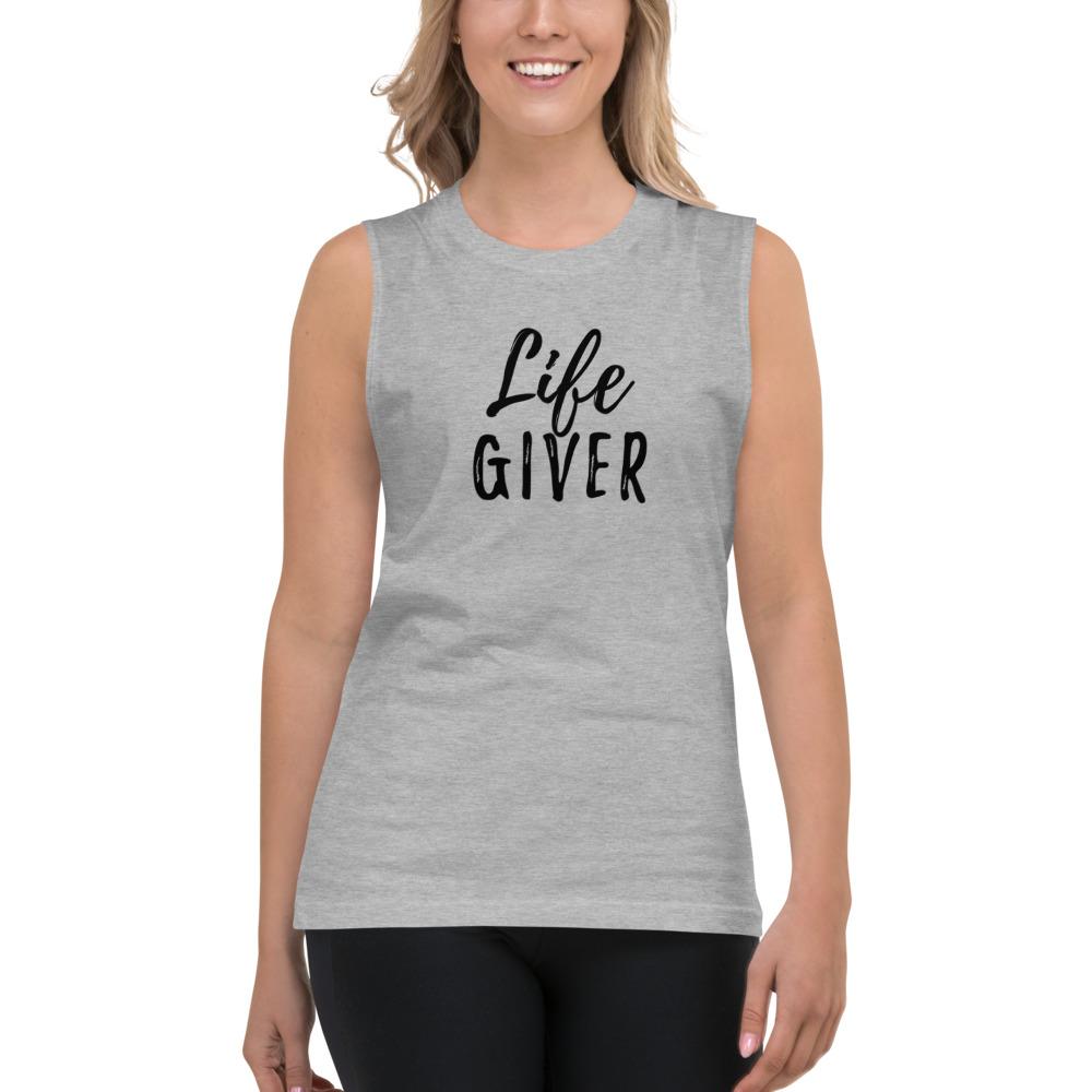 Life Giver - Unisex Muscle Tank - - The Sai Life