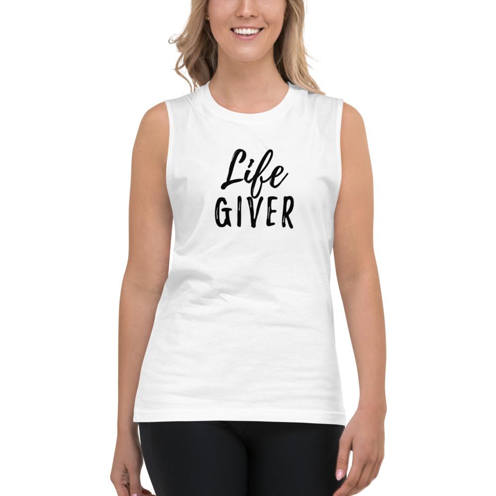 Life Giver - Unisex Muscle Tank - - The Sai Life