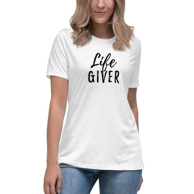 Life Giver - Women's Relaxed T-Shirt - - The Sai Life