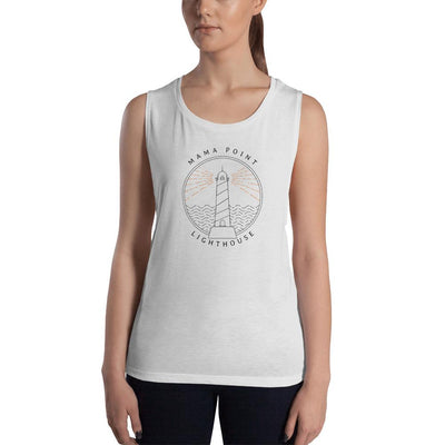 Mama Point Lighthouse - Women's Muscle Tank - - The Sai Life