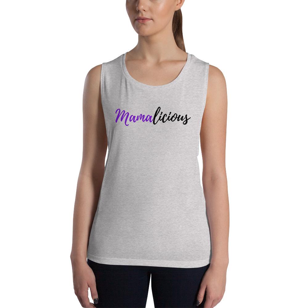 Mamalicious - Women's Muscle Tank - - The Sai Life