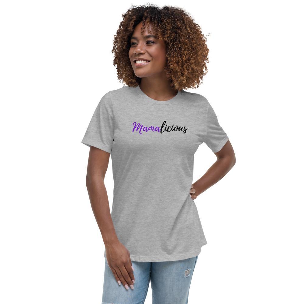 Mamalicious - Women's Relaxed T-Shirt - Athletic Heather - The Sai Life