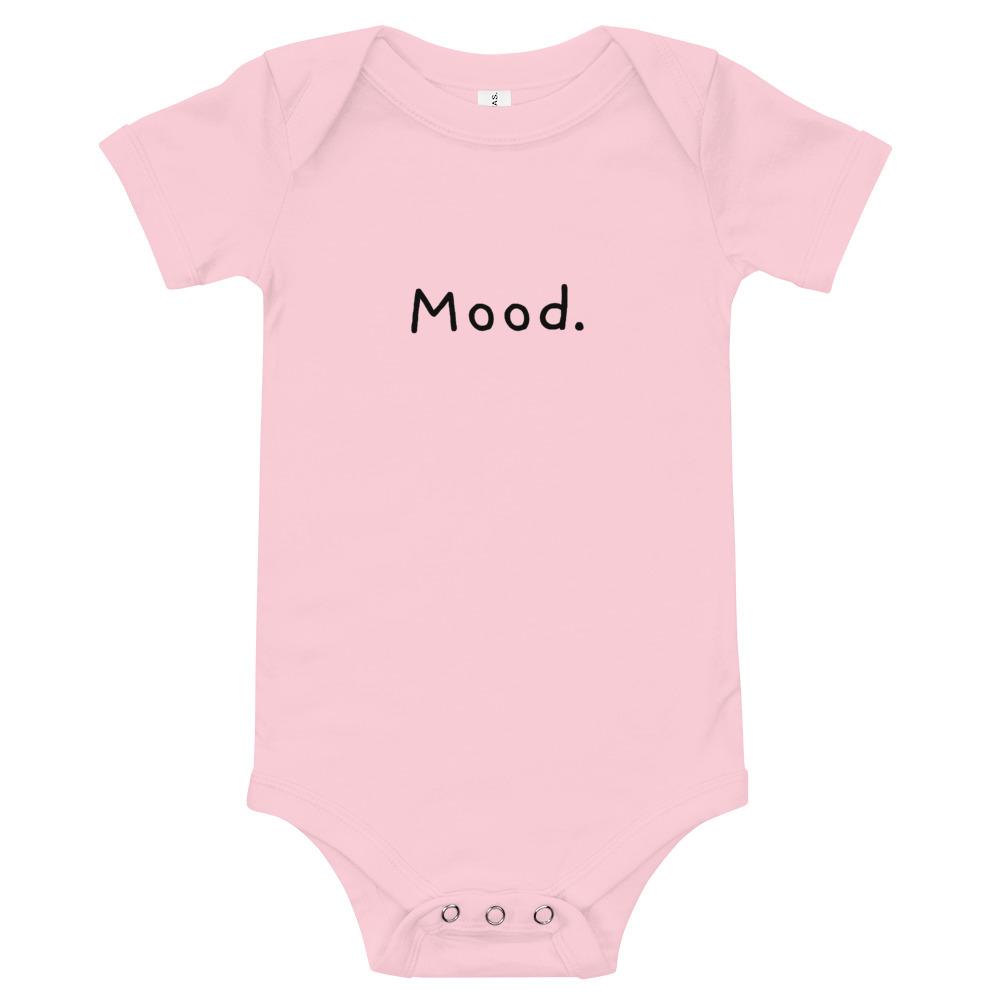 Mood. - Baby Bodysuit - Pink - The Sai Life