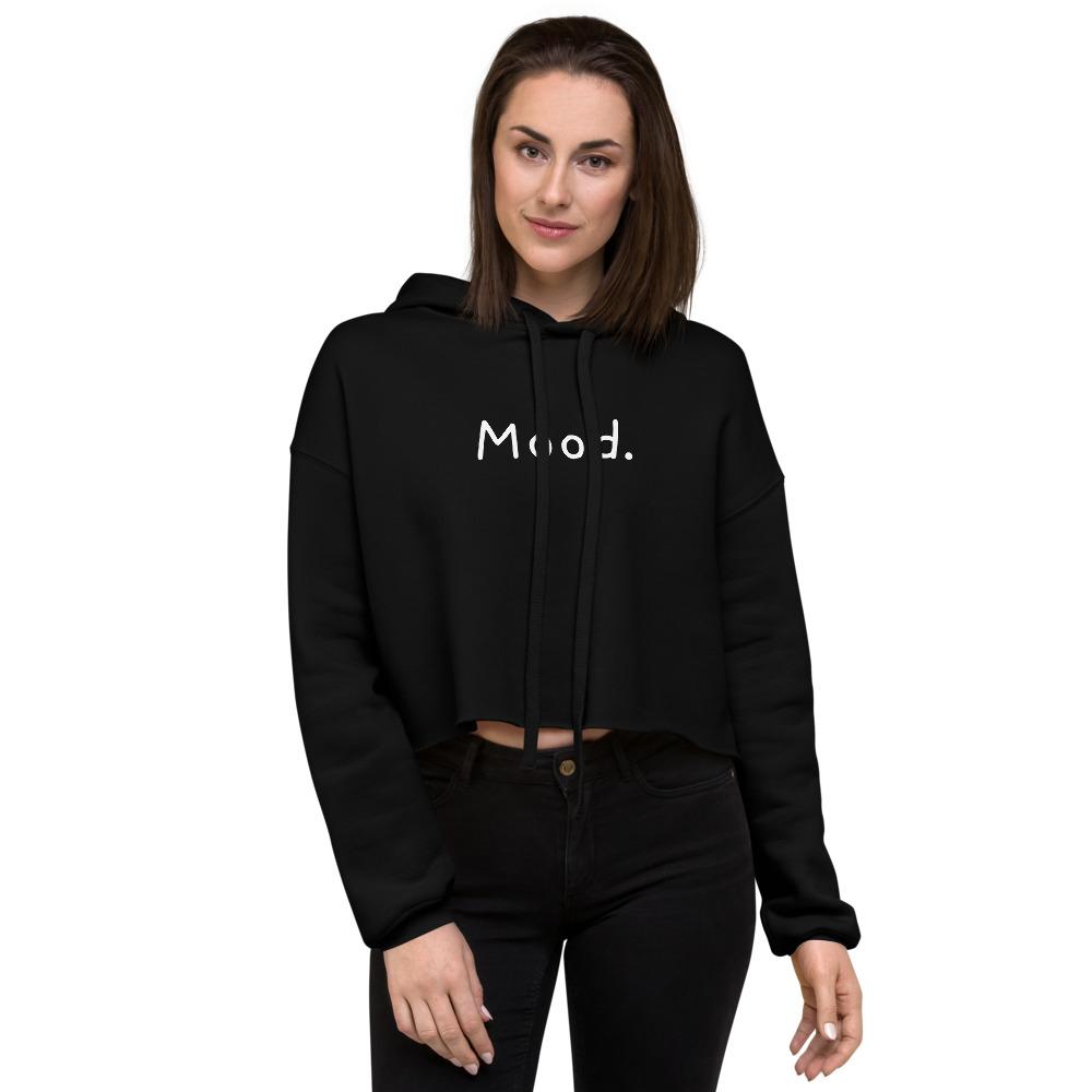 Mood. - Women's Crop Hoodie - - The Sai Life