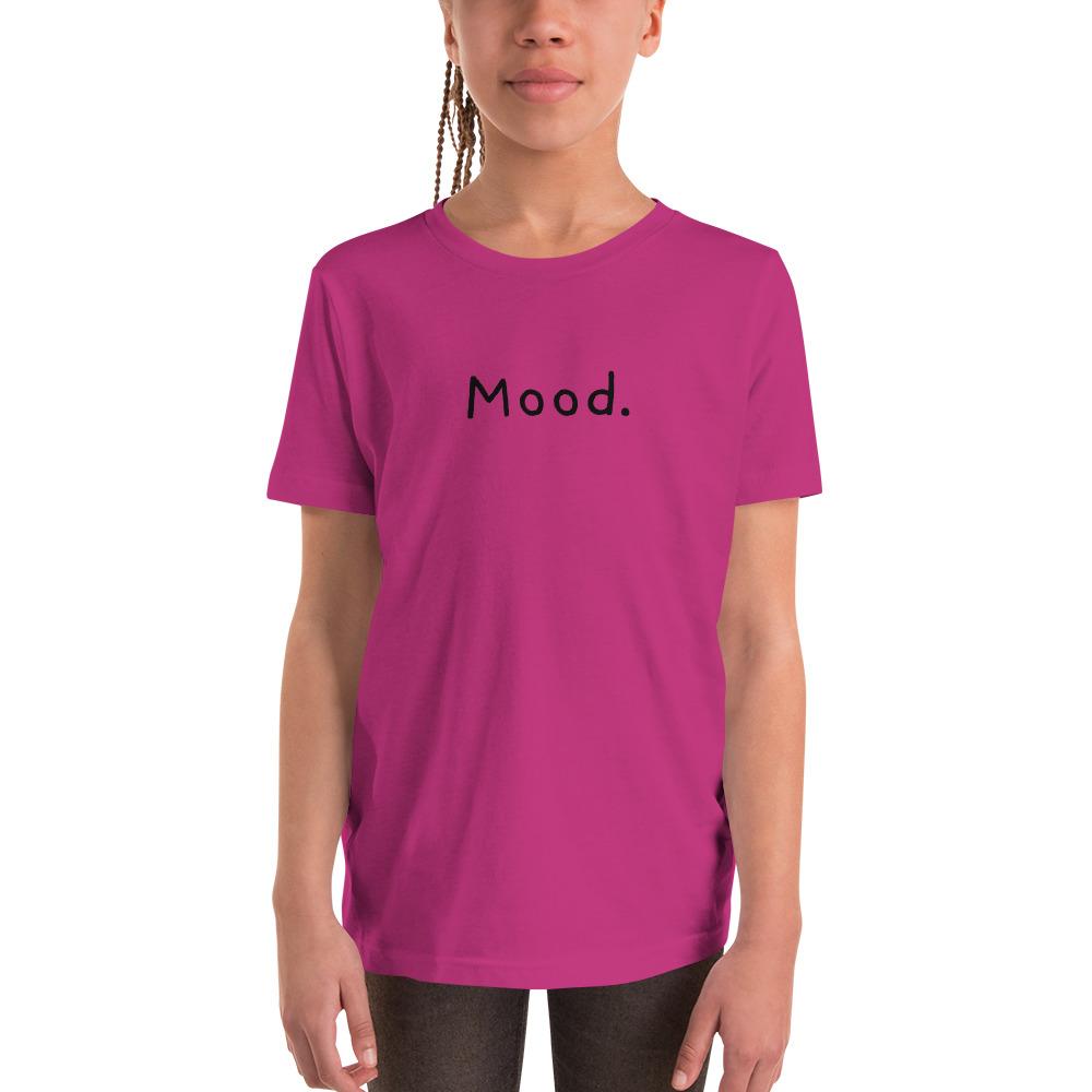 Mood. - Youth T-Shirt - Berry - The Sai Life