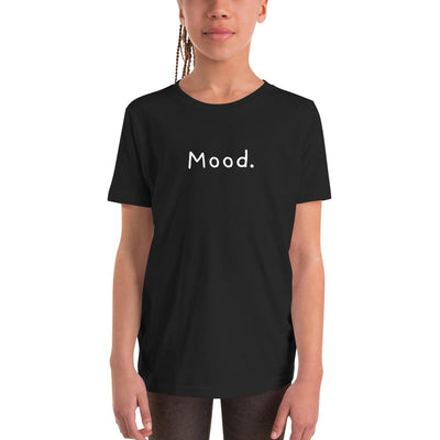 Mood. - Youth T-Shirt - Black - The Sai Life