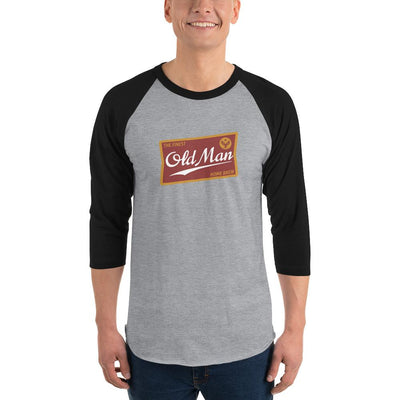 Old Man Home Brew - Unisex Baseball Shirt - - The Sai Life