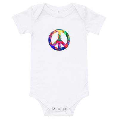 Peace Tie Dye - Baby Bodysuit - - The Sai Life