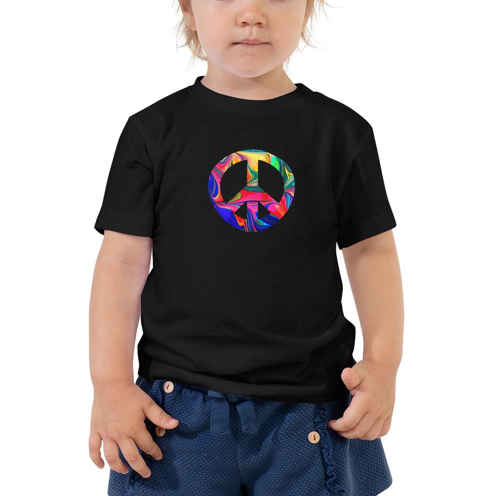 Peace Tie Dye - Toddler T-Shirt - - The Sai Life