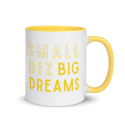 Small Biz Big Dreams - Ceramic Color Mug - - The Sai Life