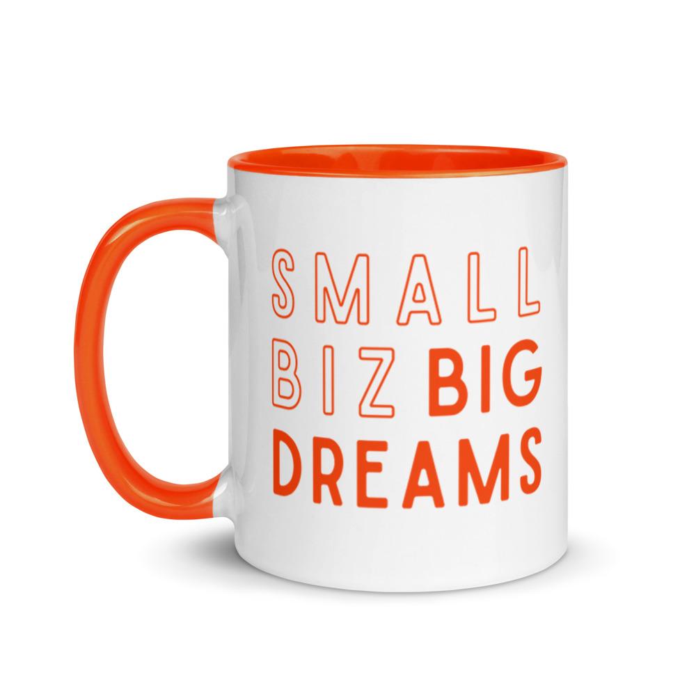 Small Biz Big Dreams - Ceramic Color Mug - - The Sai Life