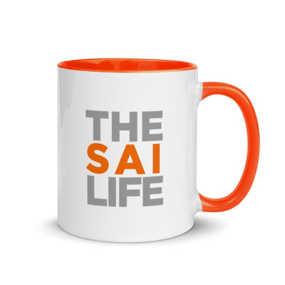 TSL Classic - Ceramic Color Mug - Orange Mug - The Sai Life
