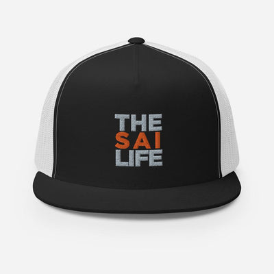 TSL Classic - Trucker Hat - Black/ White - The Sai Life