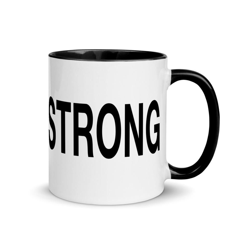 Uni Strong - Ceramic Color Mug - Black Mug - The Sai Life