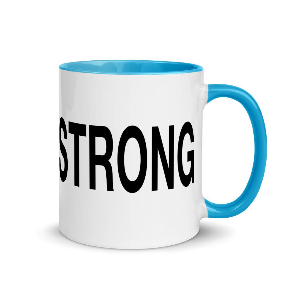 Uni Strong - Ceramic Color Mug - Blue Mug - The Sai Life