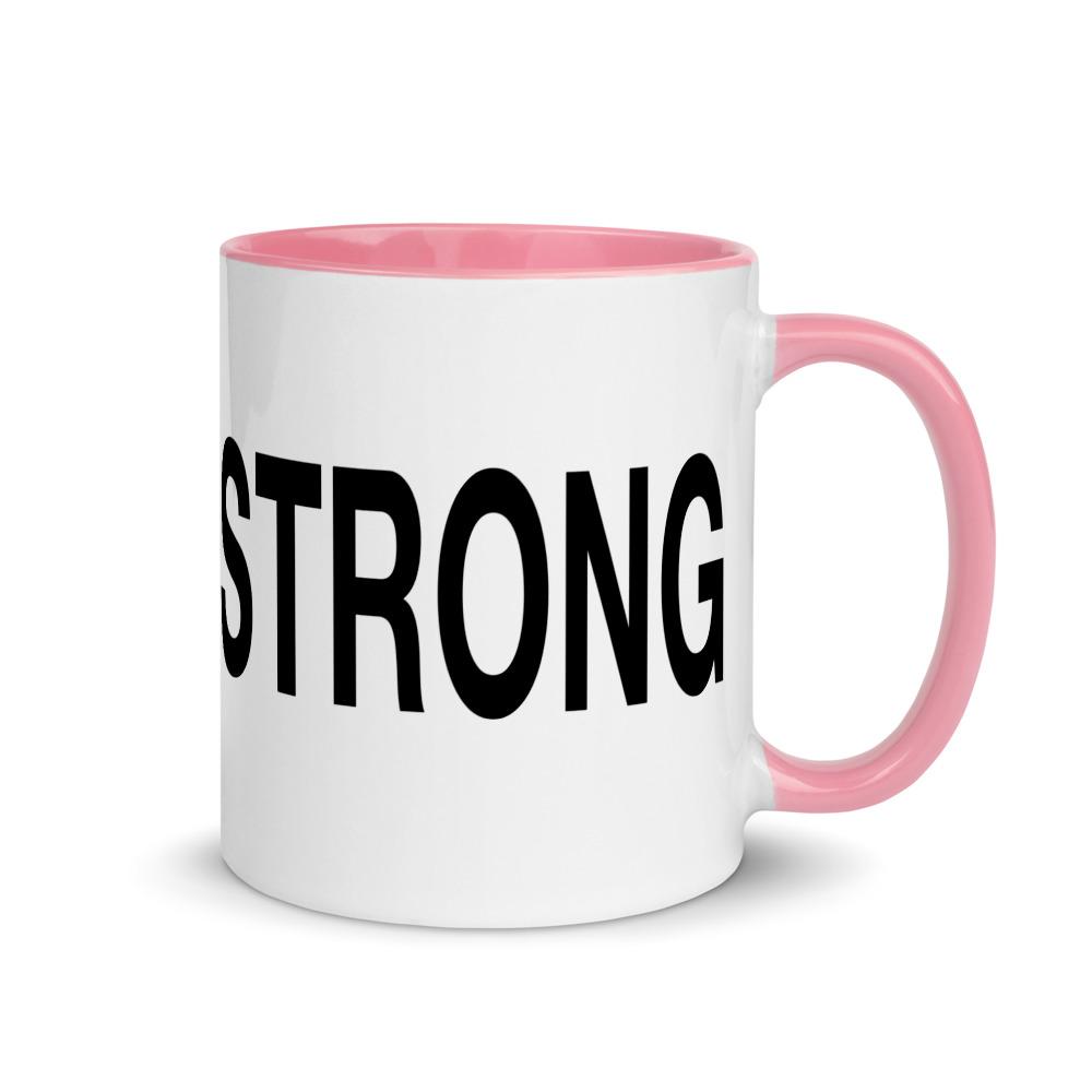 Uni Strong - Ceramic Color Mug - Pink Mug - The Sai Life