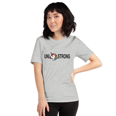 Uni Strong - Unisex T-Shirt - Athletic Heather - The Sai Life