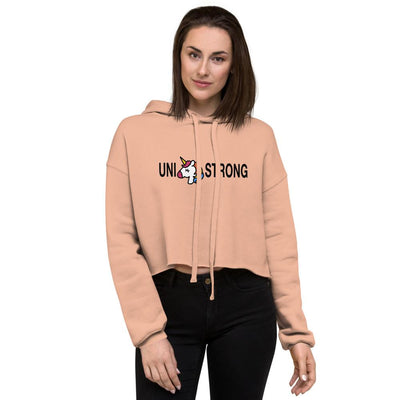 Uni Strong - Women's Crop Hoodie - - The Sai Life