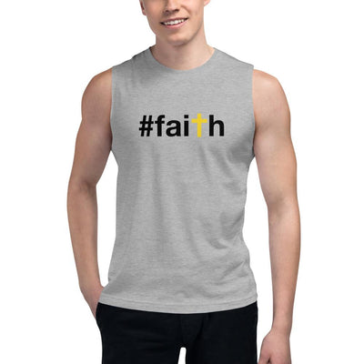 #faith - Unisex Muscle Tank - - The Sai Life