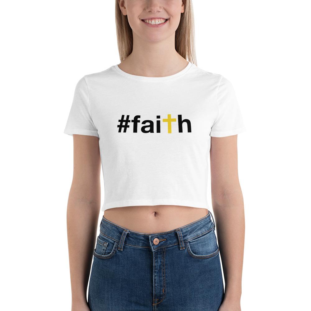 #faith - Women's Crop Top - M/L - The Sai Life