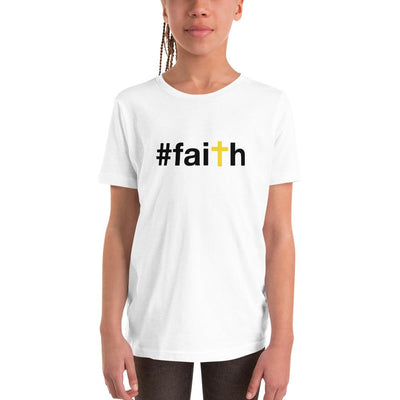 #faith - Youth T-Shirt - - The Sai Life