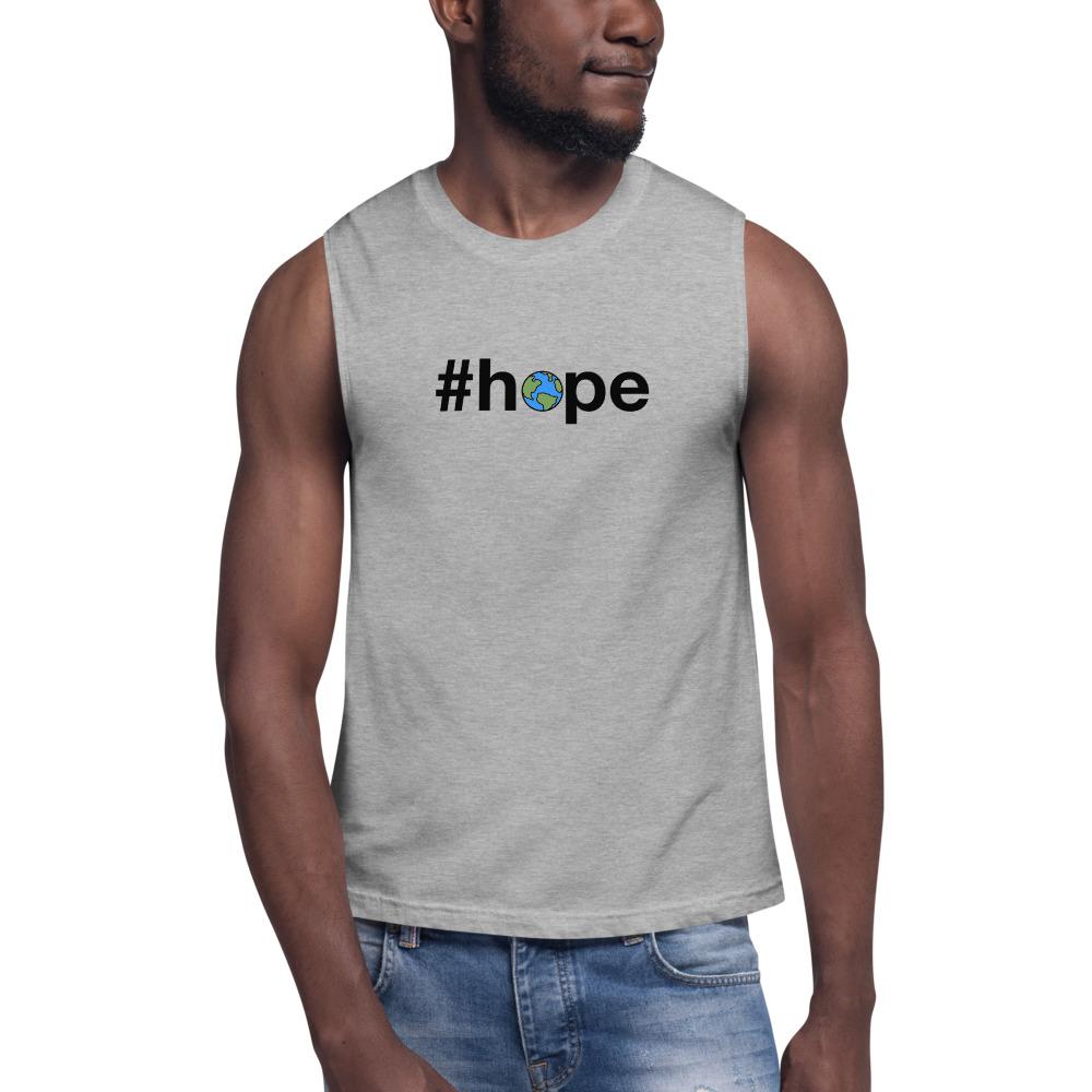 #hope - Unisex Muscle Tank - - The Sai Life