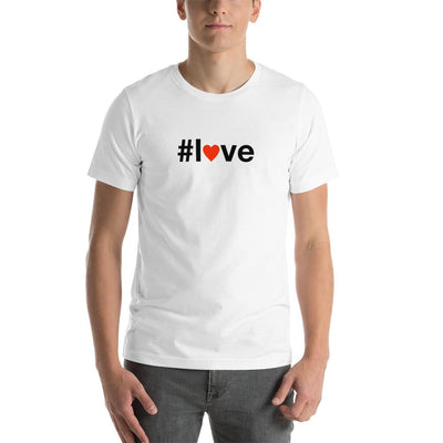 #love - Unisex T-Shirt - White - The Sai Life